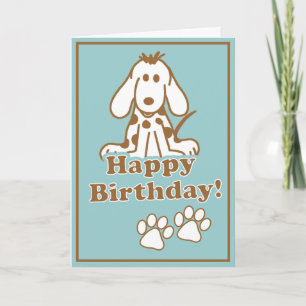 Dog Lover Birthday Card