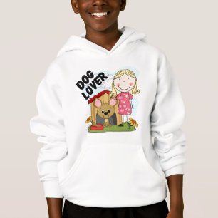 Dog Lover Blonde Girl T-shirts and Gifts