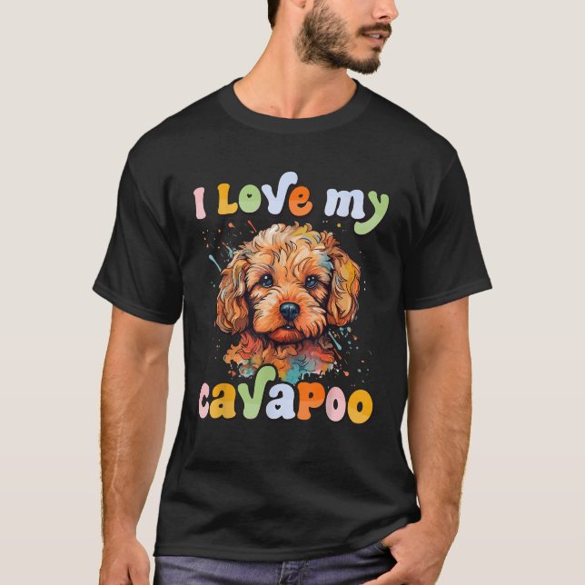Dog Lover Cavoodle Owner  T-Shirt (Front)