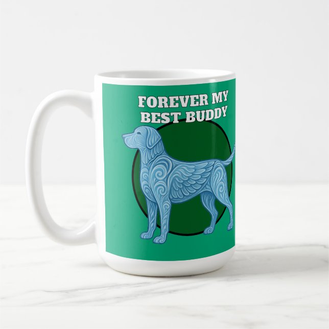 dog lover coffee mug (Left)