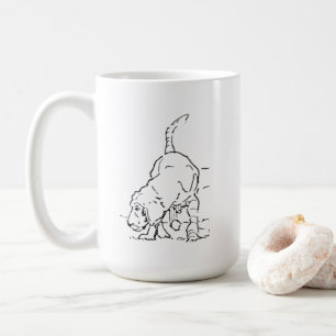 Dog Lover Coffee Mug, Beagle Illustration Mug