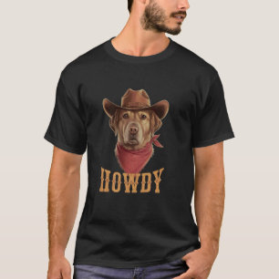 Dog Lover Cowboy Cowgirl Howdy Dog Lover T-Shirt