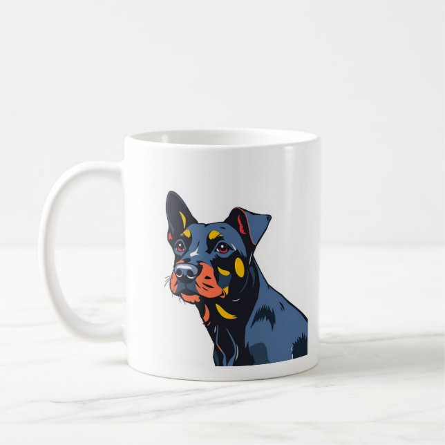 dog lover cup (Left)