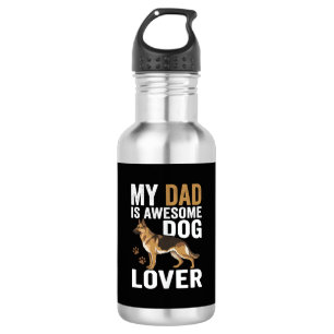 Dog Lover Dad Is Awesome 532 Ml Water Bottle