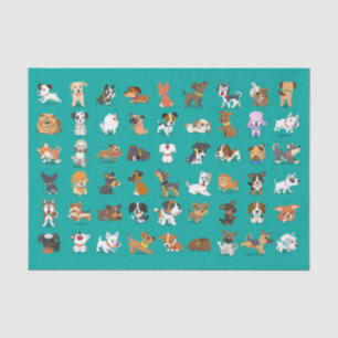 Dog Lover Dog Breed World Tissue Paper