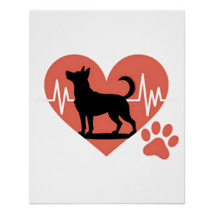 Dog Lover Dog Owner Poster