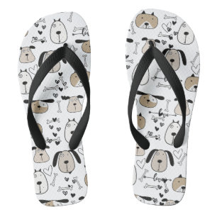 Dog Lover Flip Flops
