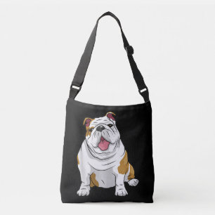 Dog Lover   Funny English Bulldog Puppy Gift Crossbody Bag