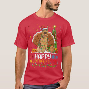 Dog Lover Funny Happy Belgian Malinois Dog HelloTh T-Shirt