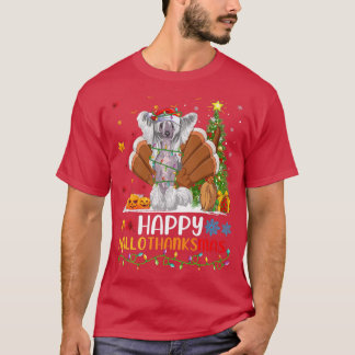 Dog Lover Funny Happy Chinese Crested Dog HelloTha T-Shirt