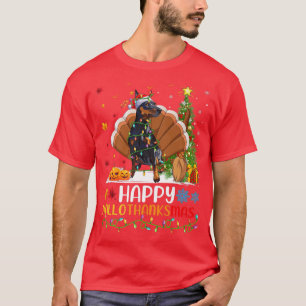 Dog Lover Funny Happy Miniature Pinscher Dog Hello T-Shirt