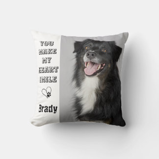 Dog Lover Gift Pet Personalised  Photo Cushion