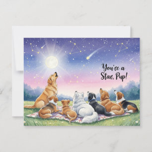 Dog Lover Golden Retriever Postcard