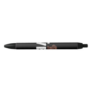 Dog Lover I Love Chocolate Labrador Black Ink Pen