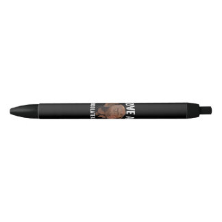 Dog Lover | I Love My Chocolate Lab Black Ink Pen