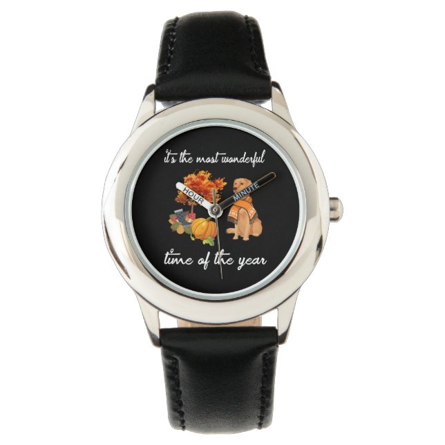 Dog Lover|It's The Most Wonderful Time Of The Year Watch (Front)