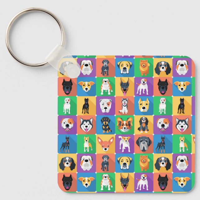Dog Lover Keychain (Front)