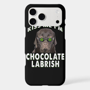 Dog Lover Kiss Me I'm Chocolate Labrish