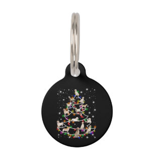 Dog Lover Labrador Christmas Tree Pet Tag