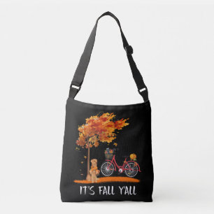 Dog Lover Labrador Retriever It's Fall Y'all Crossbody Bag