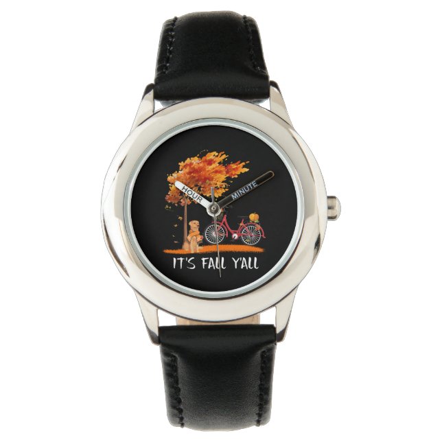 Dog Lover | Labrador Retriever It's Fall Y'all Watch (Front)
