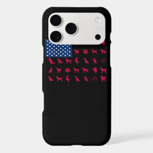 Dog Lover Labrador Retriever USA American Flag
