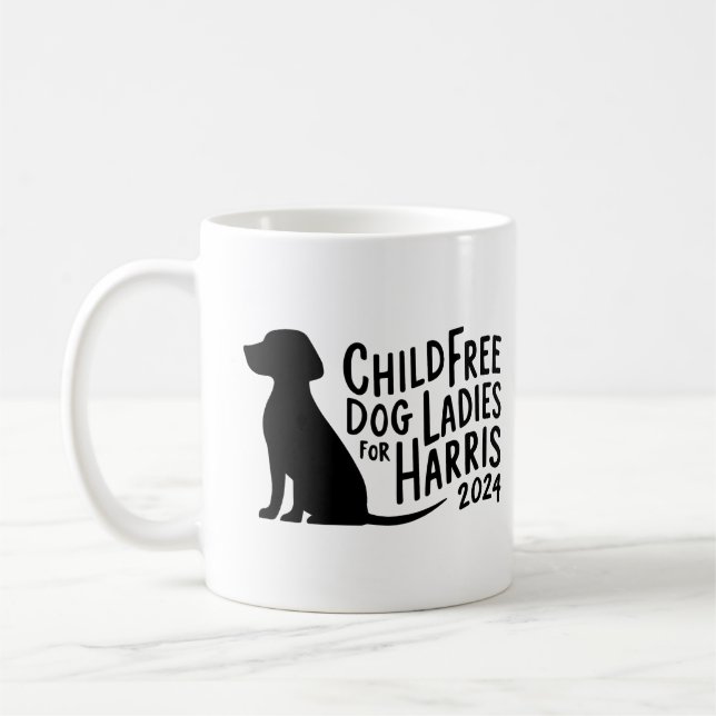 Dog Lover Ladies for Harris Shirt Coffee Mug (Left)