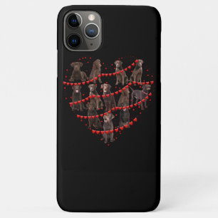 Dog Lover  Love Heart Chocolate Labrador Valentine iPhone 11 Pro Max Case