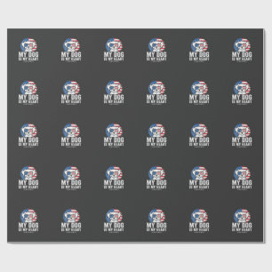 Dog Lover My Dog Is My Heart Wrapping Paper