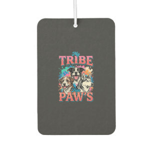 Dog Lover My Tribe Has Paws Car Air Freshener