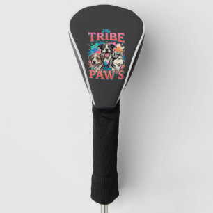 Dog Lover My Tribe Has Paws Golf Head Cover