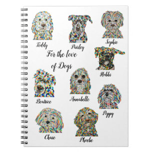 Dog Lover Notebook 6.50" x 8.75"