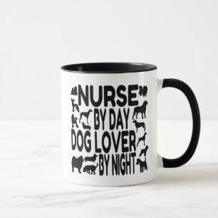 Dog Lover Nurse Mug