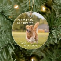 Dog Lover Photo Pet Memory Ornament