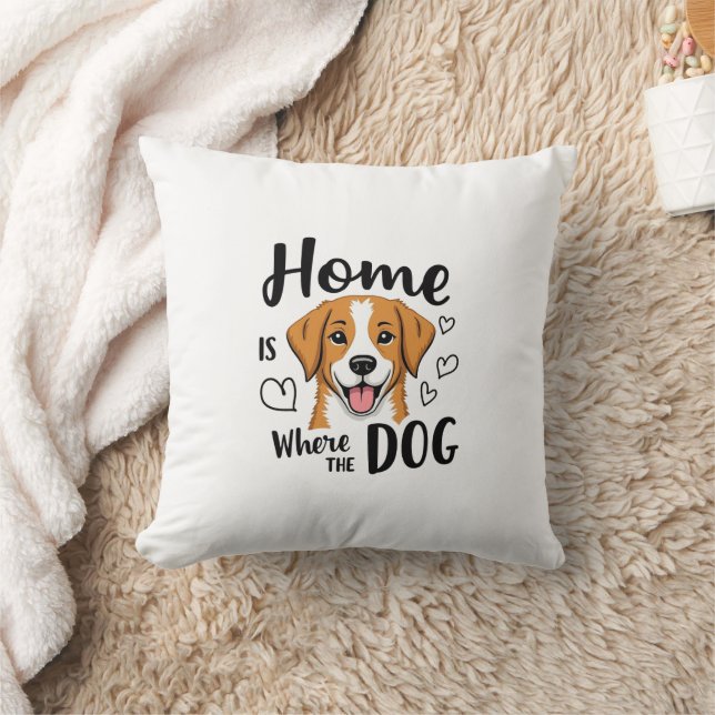Dog Lover Pillow (Blanket)