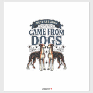 Dog Lover Quote Vintage Engraving Hound Typography