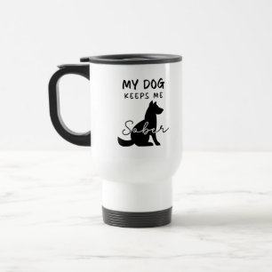 Dog Lover Sobriety Travel Mug