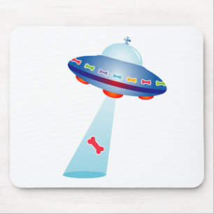 Dog Lover – Spaceship Mouse Mat