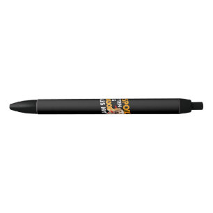 Dog Lover Spoiled Rotten Labrador Rules My Life Black Ink Pen