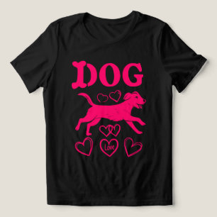 Dog Lover T-Shirt, Funny Dog Mum Gift, Running Dog Tri-Blend Shirt