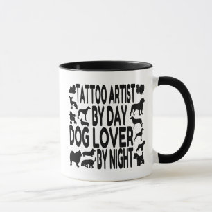 Dog Lover Tattoo Artist Mug