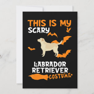 Dog Lover   This Is My Scary Labrador Retriever Card