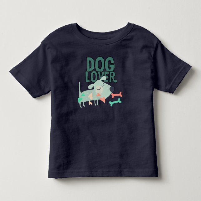 Dog Lover Toddler T-Shirt (Front)