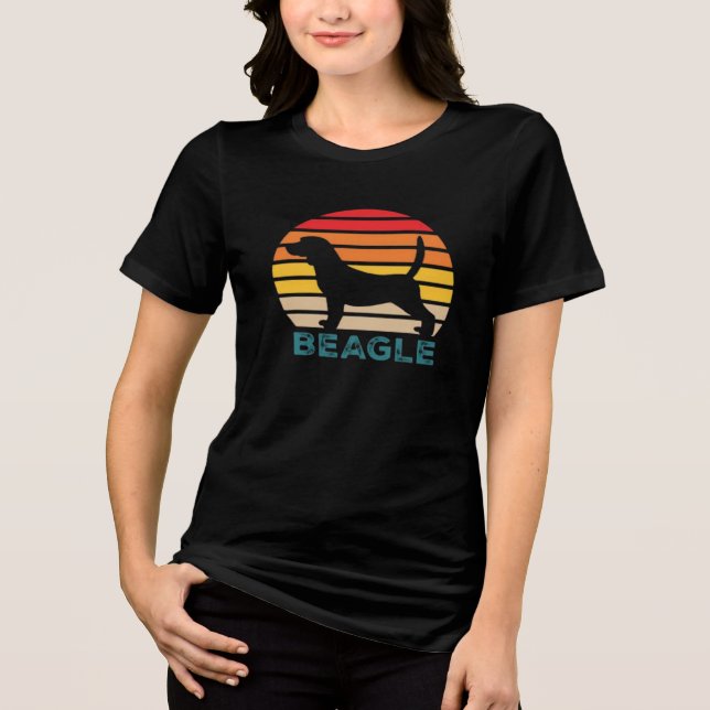 Dog Lover Tri-Blend Shirt (Front)
