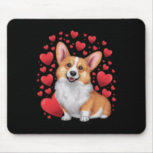 Dog Lover Valentine's Day Gifts Uni Adults And Kid Mouse Mat