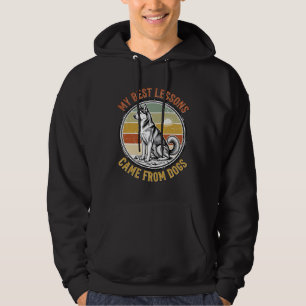 Dog Lover Vintage Shirt with Wise Husky Engraving_