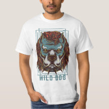 Dog Lover Wild Dog T-Shirt