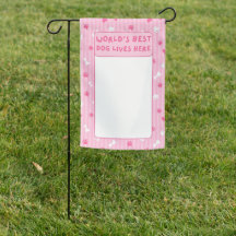 Dog Lover Woman; Pet Lover ; Best Dog Flags ; 