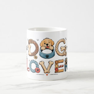 Dog Lover Word Art  Coffee Mug