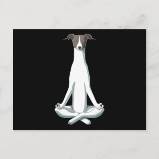 Dog Lover | Yoga Italian Greyhound Postcard